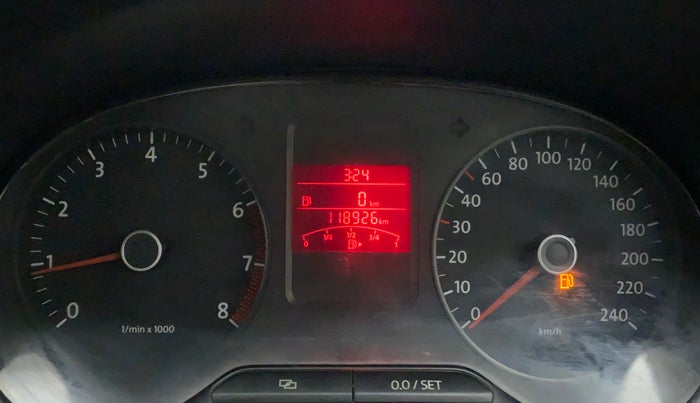 2013 Volkswagen Polo COMFORTLINE 1.2L PETROL, Petrol, Manual, 1,19,316 km, Odometer Image