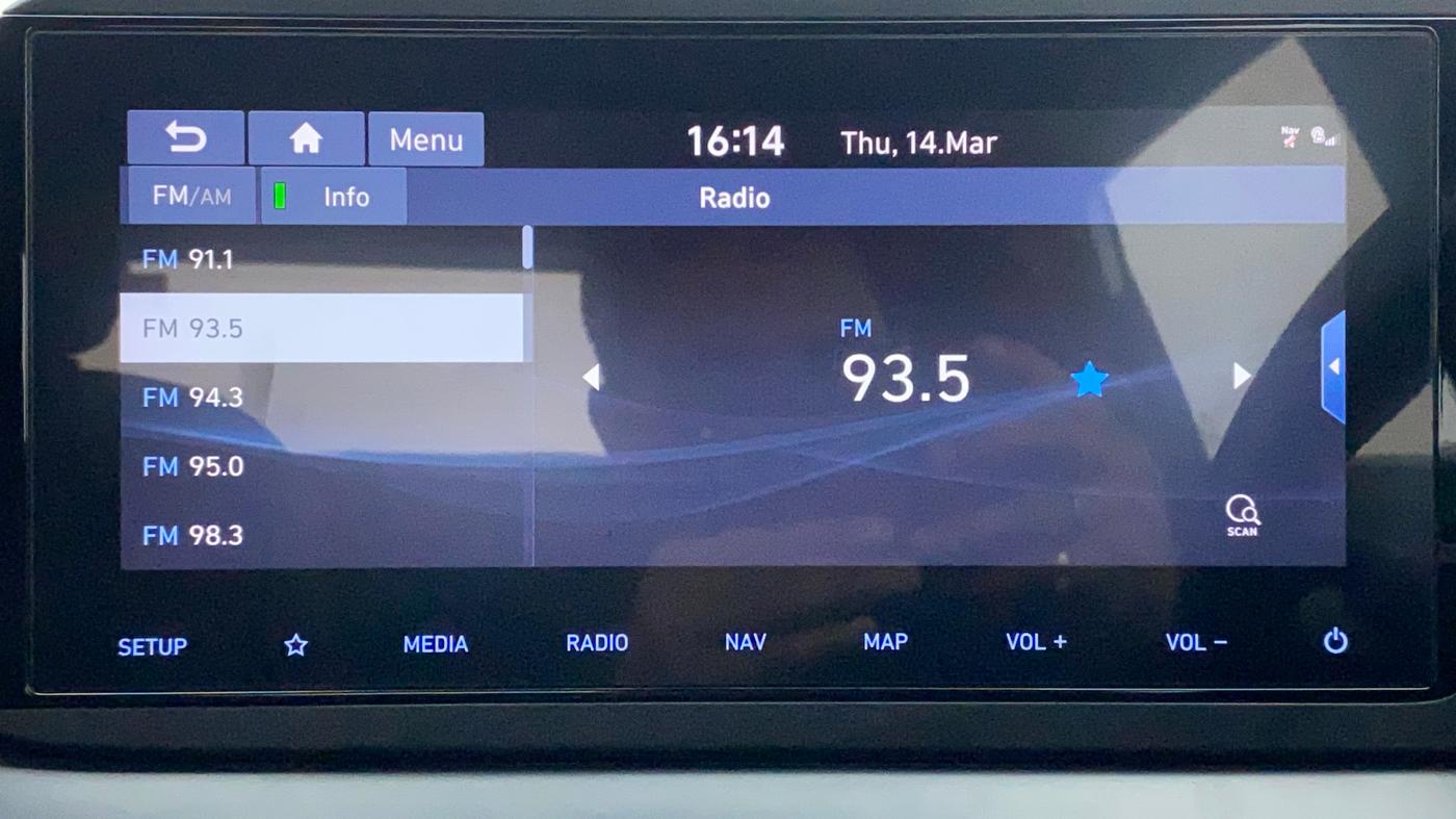 2021 Hyundai NEW I20 N LINE N8 1.0 TURBO GDI DCT, Petrol, Automatic, 23,083 km, Infotainment System