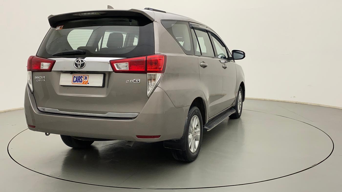 2020 Toyota Innova Crysta 2.4 GX AT 7 STR, Diesel, Automatic, 74,869 km, Right Back Diagonal