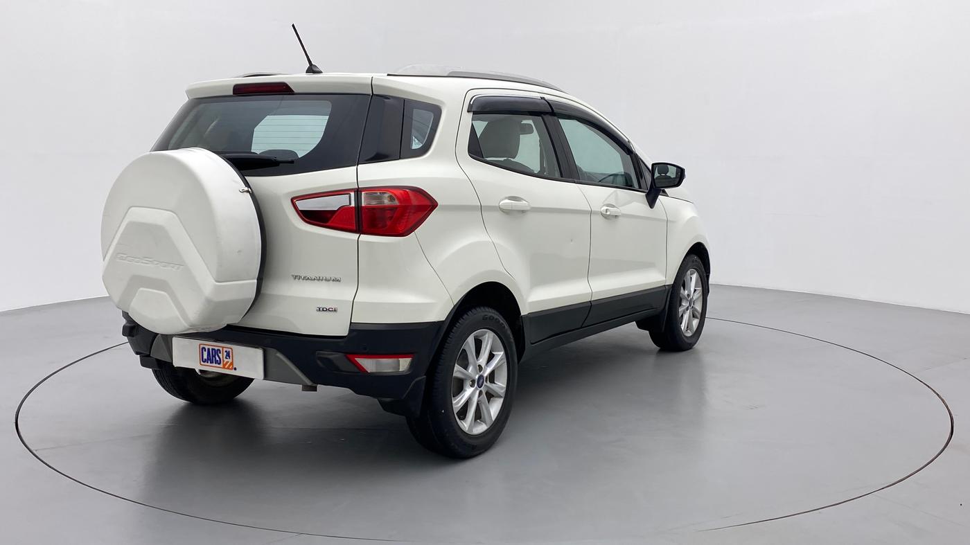 2020 Ford Ecosport 1.5TITANIUM TDCI, Diesel, Manual, 52,107 km, Right Back Diagonal