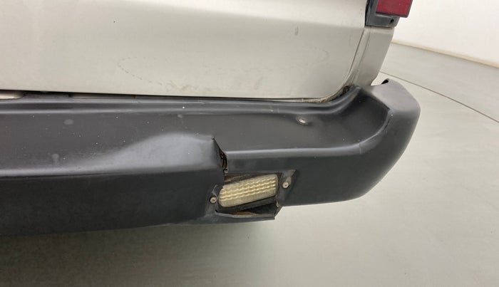 2012 Maruti OMNI E 8 STR, Petrol, Manual, 35,429 km, Rear bumper - Minor damage