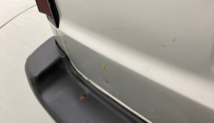 2012 Maruti OMNI E 8 STR, Petrol, Manual, 35,429 km, Dicky (Boot door) - Slightly dented