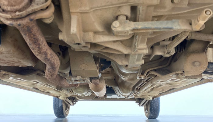 2017 Maruti Alto K10 VXI P, Petrol, Manual, 24,700 km, Front Underbody