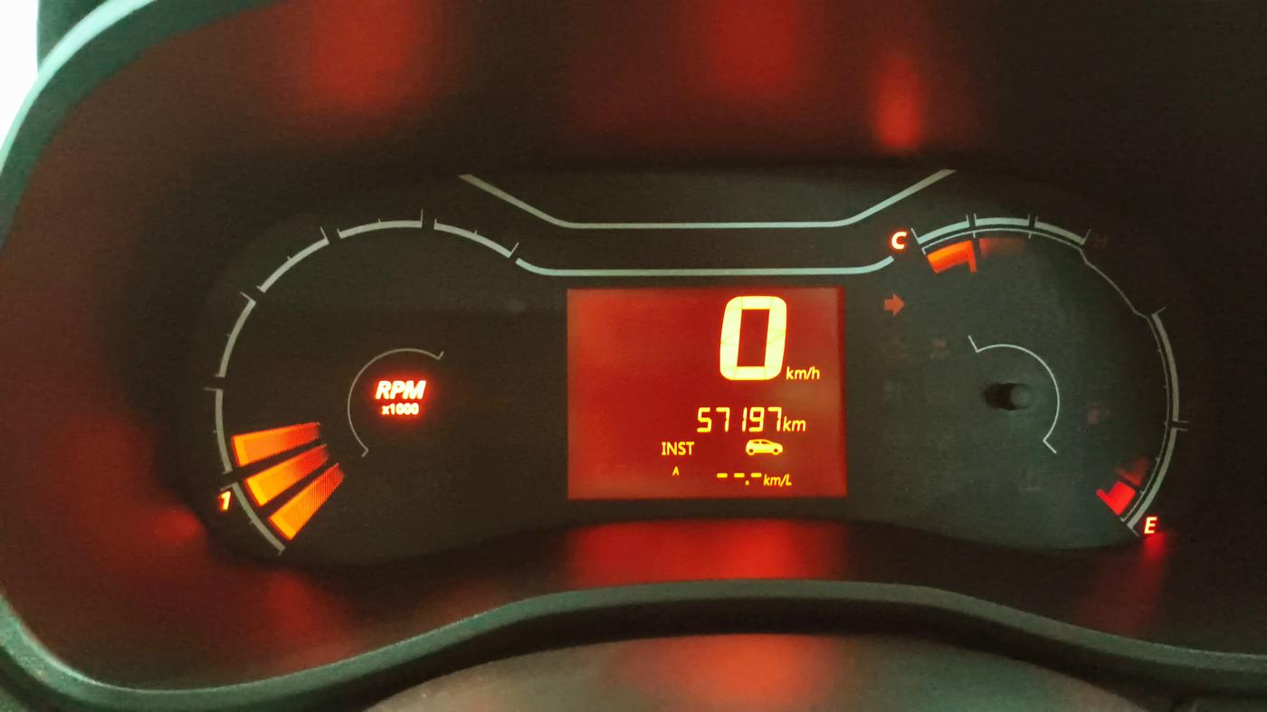 2021 Renault Kwid RXL, Petrol, Manual, 57,187 km, Odometer Image