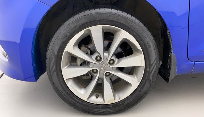 2016 Hyundai Elite i20 ASTA 1.2 (O), Petrol, Manual, 50,351 km, Left Front Wheel