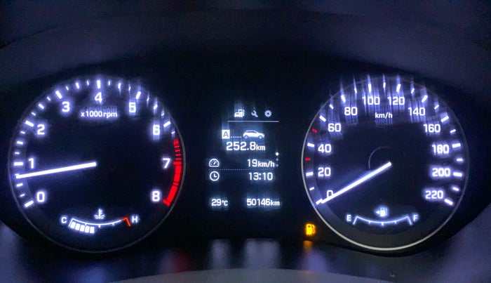 2016 Hyundai Elite i20 ASTA 1.2 (O), Petrol, Manual, 50,351 km, Odometer Image