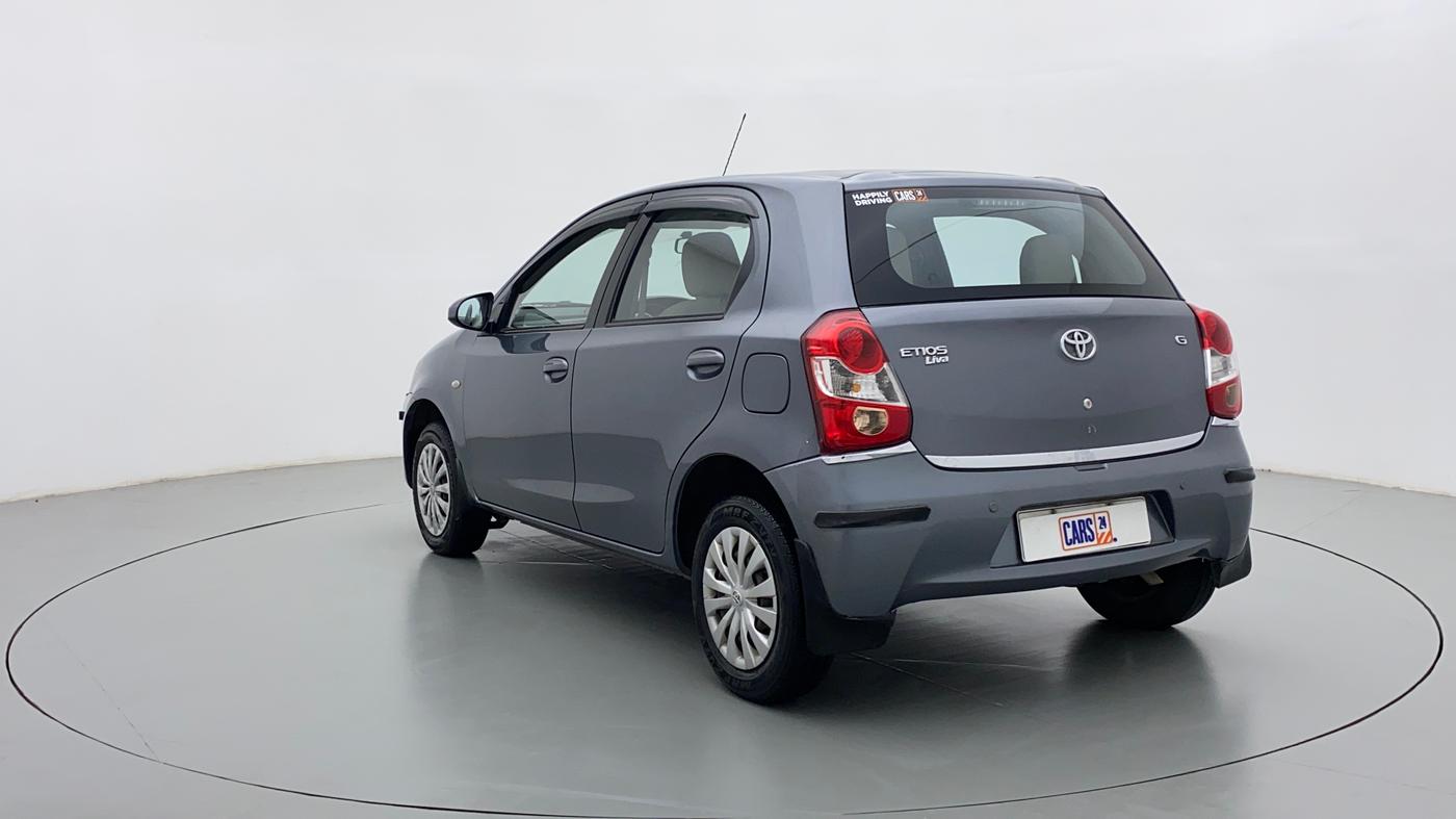 2014 Toyota Etios Liva G, Petrol, Manual, 15,283 km, Left Back Diagonal