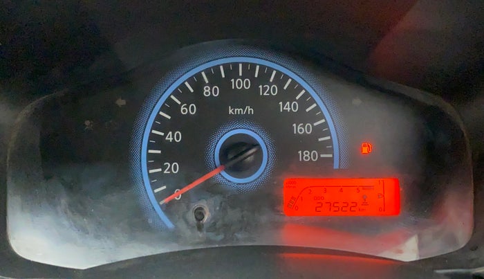 2018 Datsun Redi Go T (O), Petrol, Manual, 27,522 km, Odometer Image