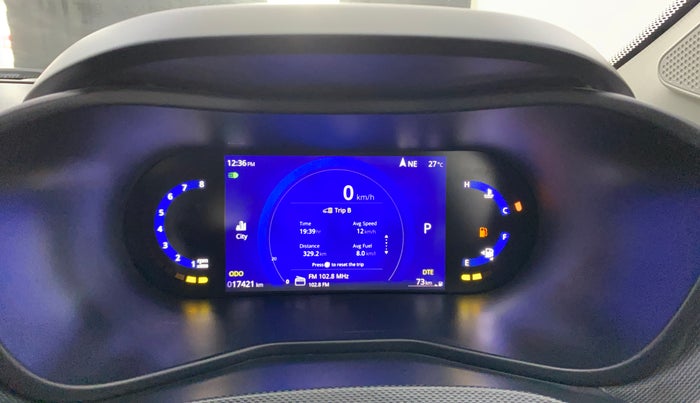 2024 Tata NEXON CREATIVE+ SUNROOF DCA 1.2 PETROL, Petrol, Automatic, 17,420 km, Odometer Image