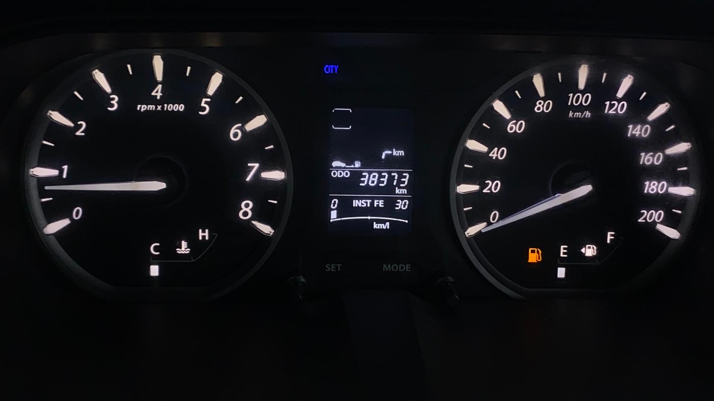 2015 Tata Zest XMS PETROL, Petrol, Manual, 38,412 km, Odometer Image