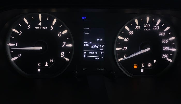 2015 Tata Zest XMS PETROL, Petrol, Manual, 38,367 km, Odometer Image
