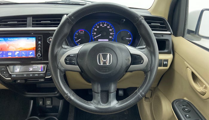 2018 Honda Amaze 1.5L I-DTEC S OPT, Diesel, Manual, 31,980 km, Steering Wheel Close Up