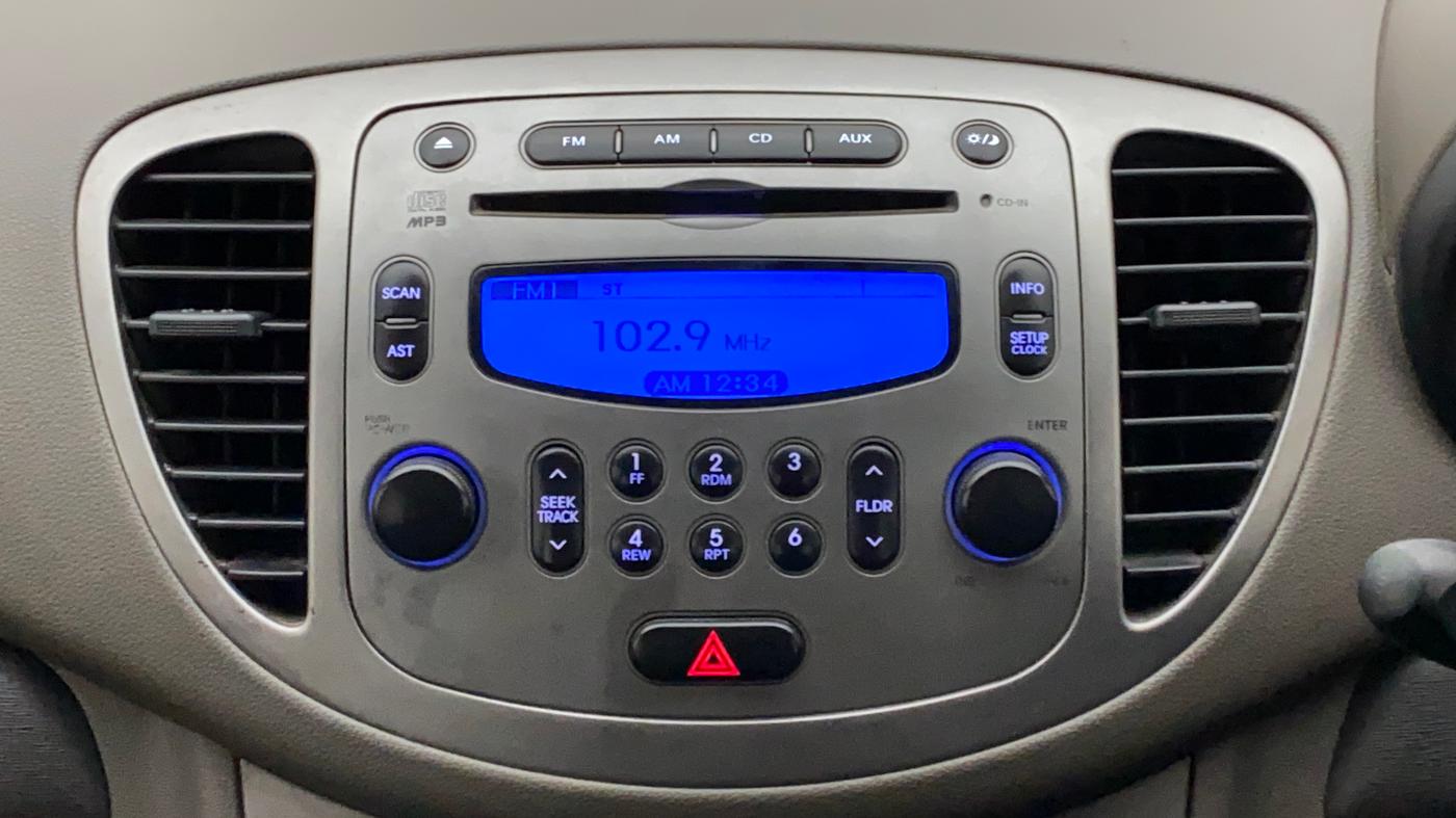 2013 Hyundai i10 SPORTZ 1.2 AT, Petrol, Automatic, 81,659 km, Infotainment System