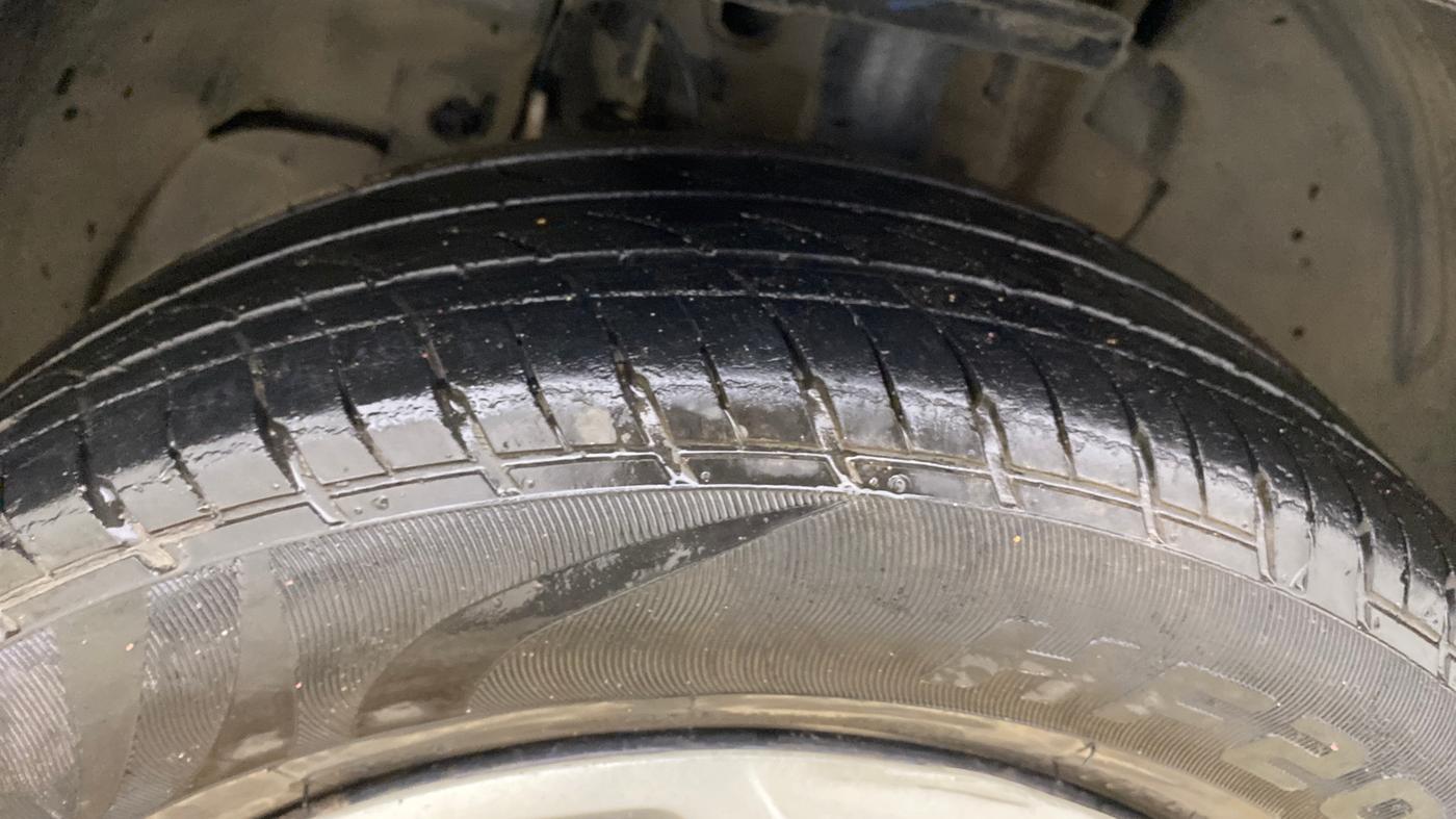 2022 Tata Tiago XT CNG, CNG, Manual, 90,707 km, Left Front Tyre Tread