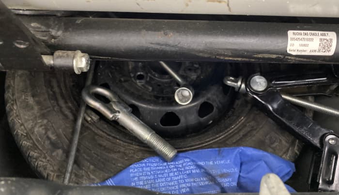 2022 Tata Tiago XT CNG, CNG, Manual, 90,622 km, Spare Tyre