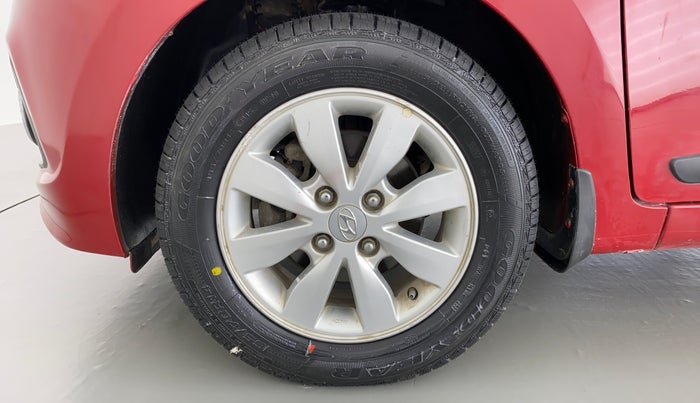 2014 Hyundai Xcent S 1.2 OPT, Petrol, Manual, 90,246 km, Left Front Wheel
