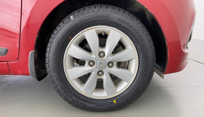 2014 Hyundai Xcent S 1.2 OPT, Petrol, Manual, 90,246 km, Right Front Wheel