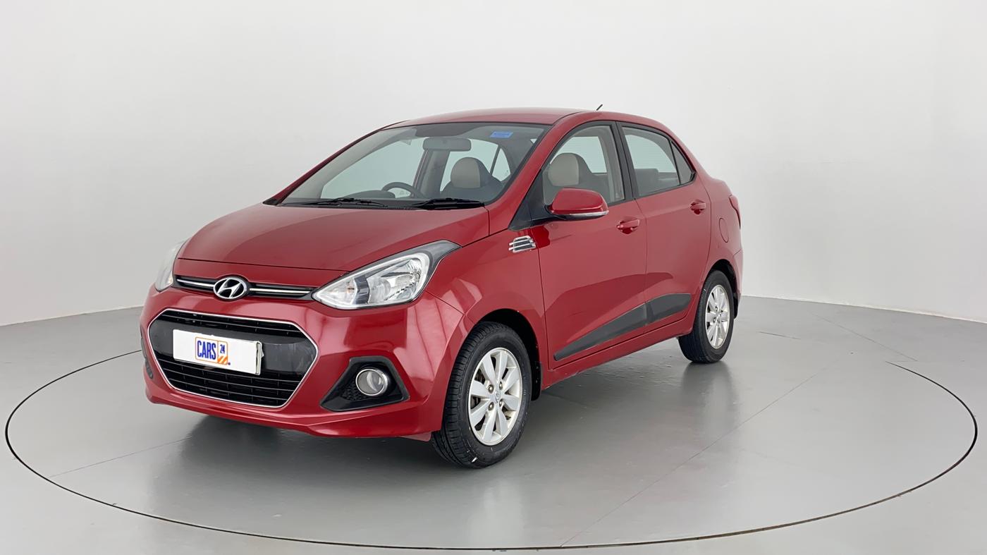 2014 Hyundai Xcent S 1.2 OPT, Petrol, Manual, 90,246 km, Left Front Diagonal