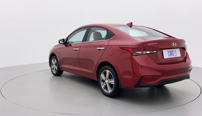 2019 Hyundai Verna 1.6 VTVT SX + AT, Petrol, Automatic, 36,740 km, Left Back Diagonal