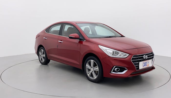 2019 Hyundai Verna 1.6 VTVT SX + AT, Petrol, Automatic, 36,740 km, Right Front Diagonal