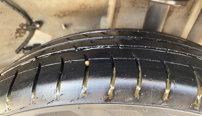 2023 Tata TIGOR XM CNG, CNG, Manual, 43,477 km, Left Rear Tyre Tread