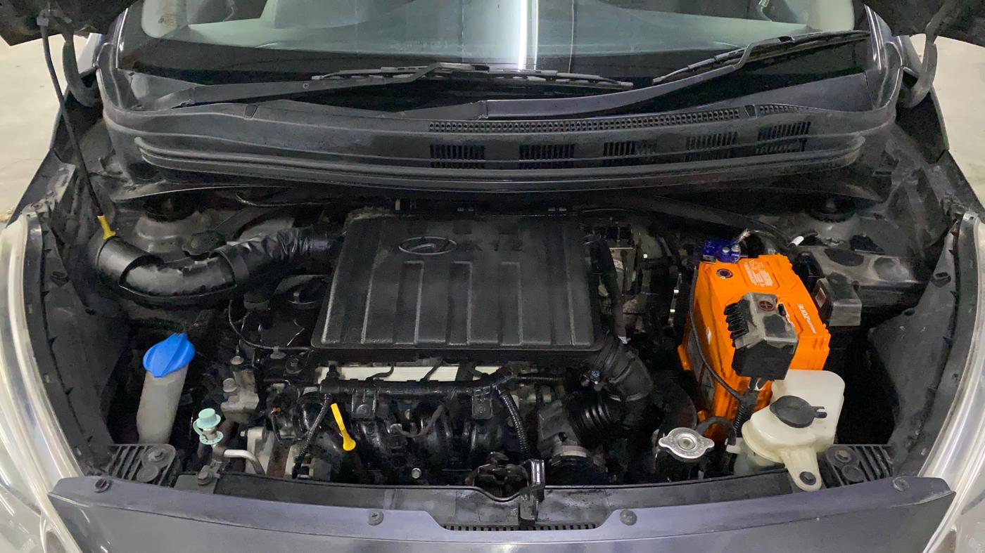 2019 Hyundai Grand i10 SPORTZ 1.2 KAPPA VTVT, Petrol, Manual, 71,497 km, Engine View