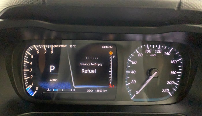2024 Tata ALTROZ  XZA Plus Sunroof Dark Edition, Petrol, Automatic, 13,869 km, Odometer Image