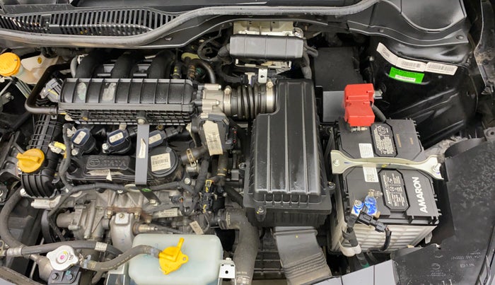 2024 Tata ALTROZ  XZA Plus Sunroof Dark Edition, Petrol, Automatic, 13,869 km, Engine View - Left