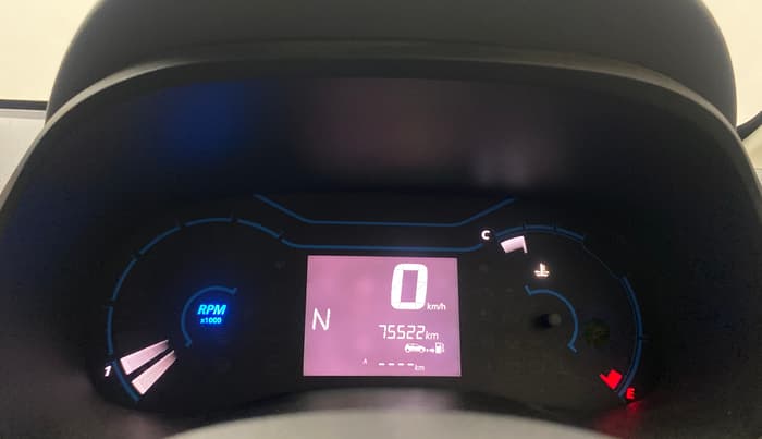 2021 Renault Kwid RXT 1.0 AMT (O), Petrol, Automatic, 75,514 km, Odometer Image