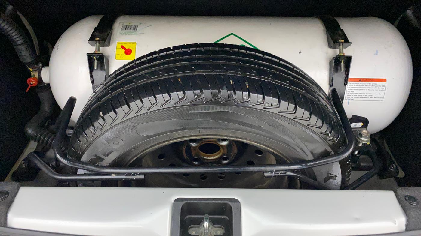 2022 Maruti New Wagon-R LXI CNG 1.0, CNG, Manual, 13,586 km, Spare Tyre