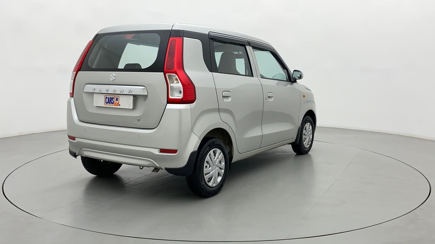 2022 Maruti New Wagon-R LXI CNG 1.0, CNG, Manual, 13,586 km, Right Back Diagonal