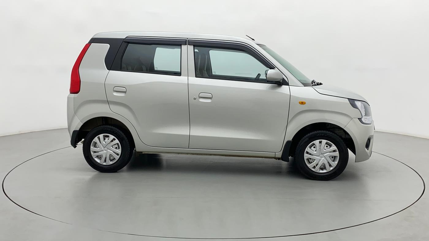 2022 Maruti New Wagon-R LXI CNG 1.0, CNG, Manual, 13,586 km, Right Side View