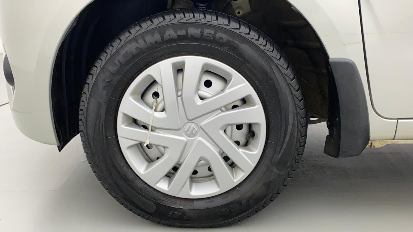 2022 Maruti New Wagon-R LXI CNG 1.0, CNG, Manual, 13,586 km, Left Front Wheel