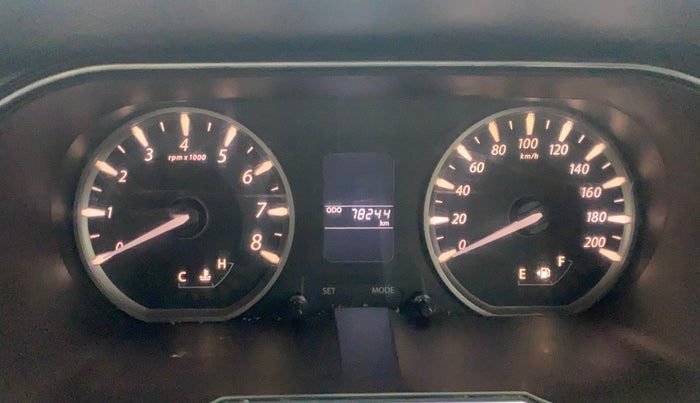 2014 Tata Zest XT PETROL, Petrol, Manual, 78,232 km, Odometer Image