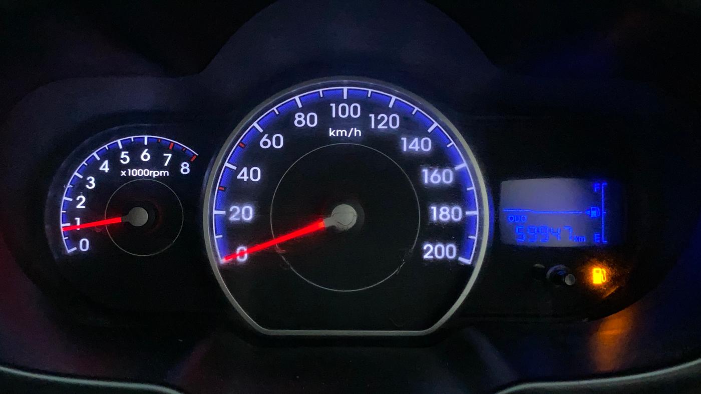 2011 Hyundai i10 SPORTZ 1.2, Petrol, Manual, 60,090 km, Odometer Image