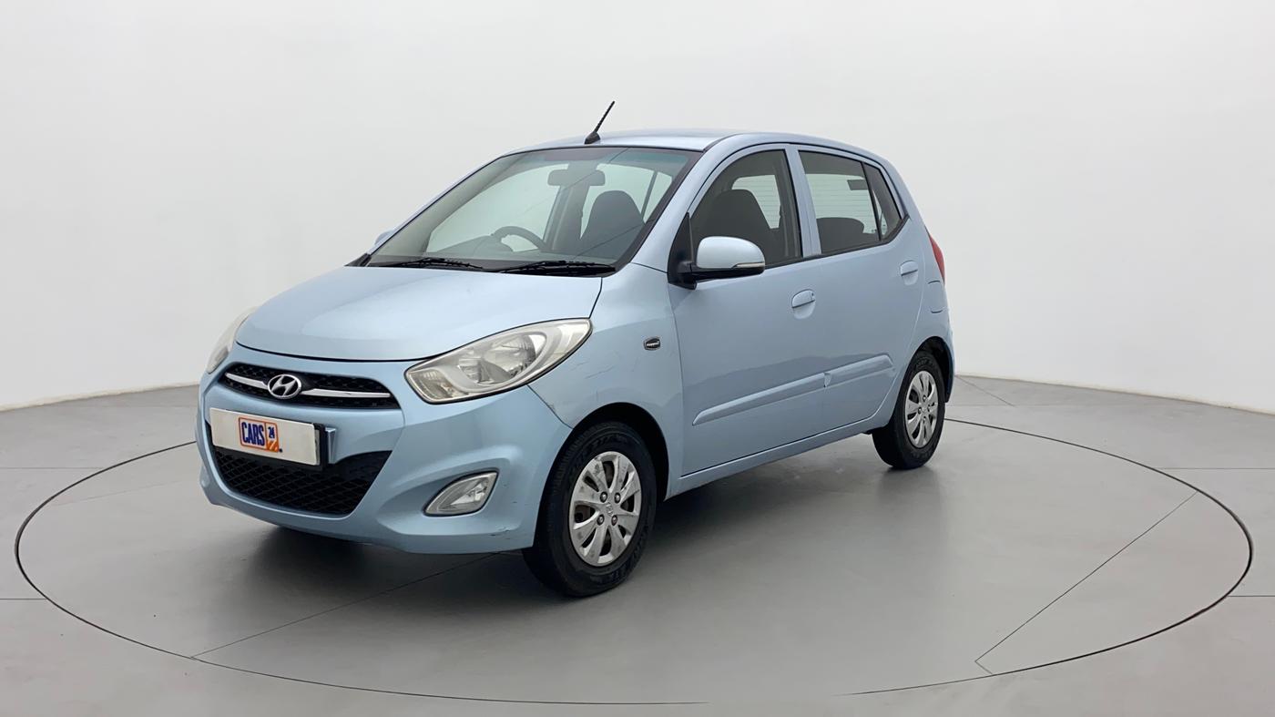 2011 Hyundai i10 SPORTZ 1.2, Petrol, Manual, 60,090 km, Left Front Diagonal