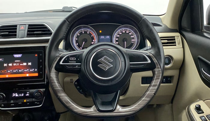 2020 Maruti Dzire ZXI AMT, Petrol, Automatic, 43,692 km, Steering Wheel Close Up
