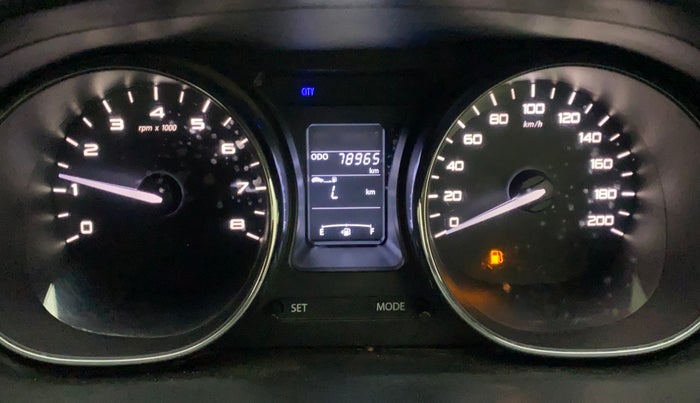 2019 Tata Tiago XZ PETROL, Petrol, Manual, 78,964 km, Odometer Image