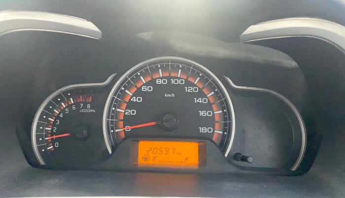 2017 Maruti Alto K10 VXI, Petrol, Manual, 20,596 km, Odometer Image