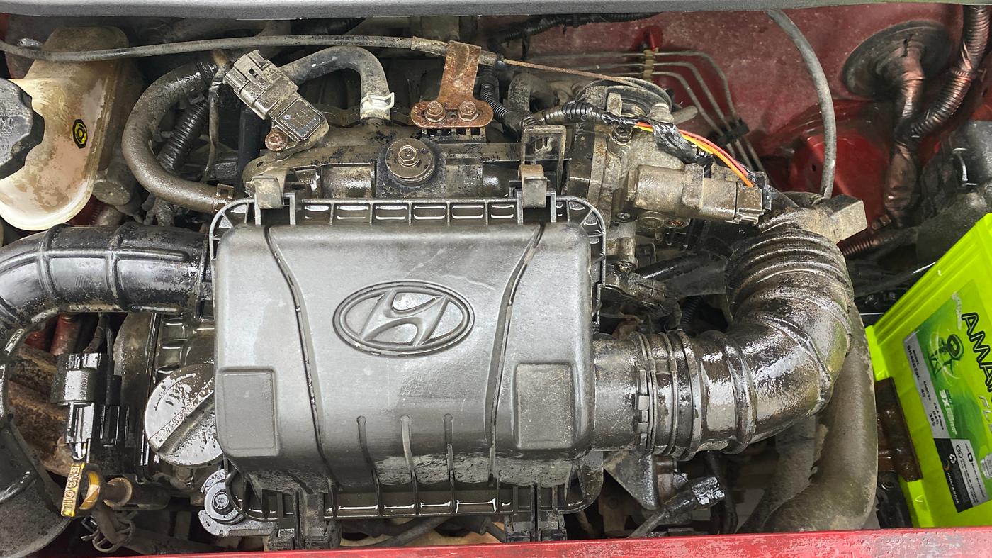 2014 Hyundai Eon D-LITE+, Petrol, Manual, 40,468 km, Engine View