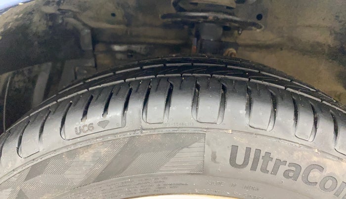 2017 Maruti Ciaz ALPHA  AT 1.4  PETROL, Petrol, Automatic, 74,262 km, Left Front Tyre Tread