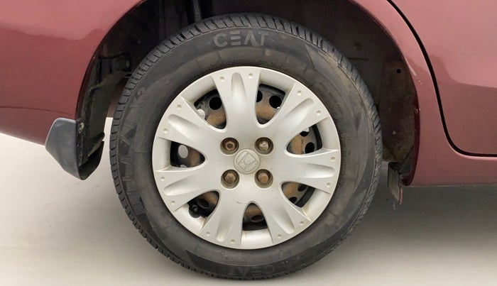 2013 Honda Amaze 1.2L I-VTEC S, Petrol, Manual, 56,328 km, Right Rear Wheel