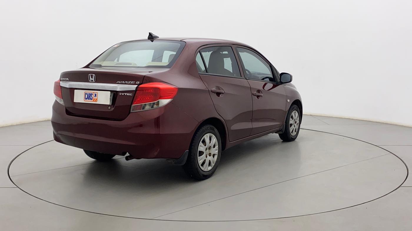 2013 Honda Amaze 1.2L I-VTEC S, Petrol, Manual, 56,328 km, Right Back Diagonal