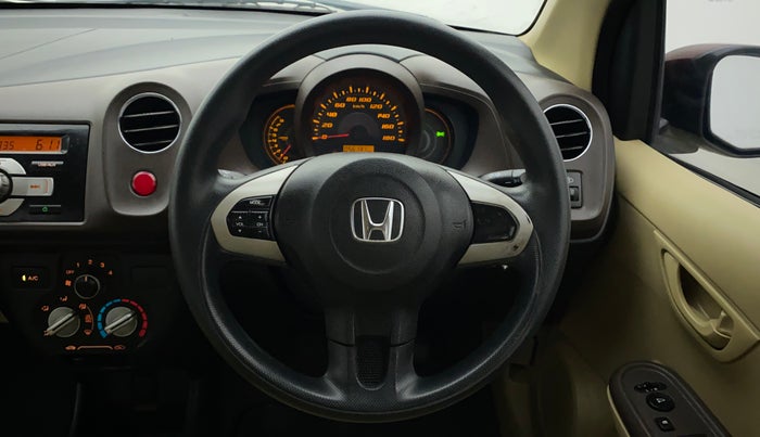 2013 Honda Amaze 1.2L I-VTEC S, Petrol, Manual, 56,328 km, Steering Wheel Close Up