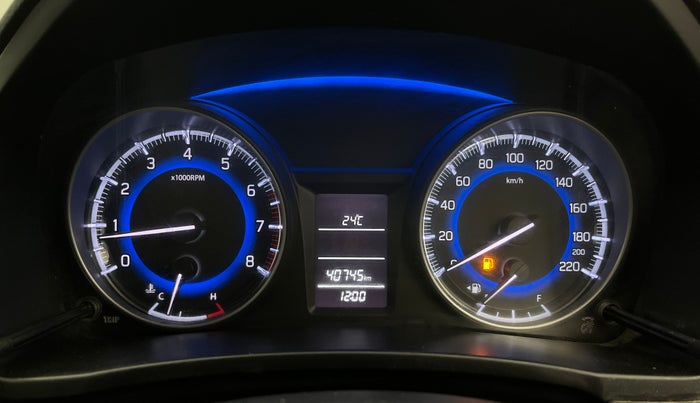 2019 Maruti Baleno DELTA PETROL 1.2, Petrol, Manual, 40,697 km, Odometer Image