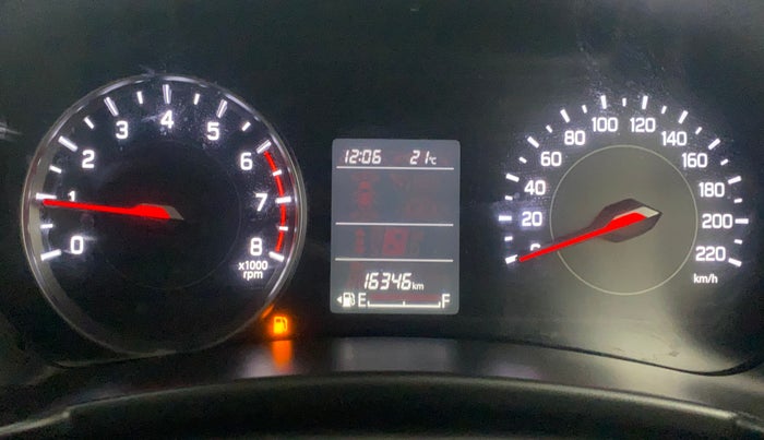 2024 Maruti Swift ZXi, Petrol, Manual, 16,346 km, Odometer Image