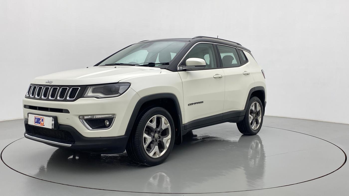 2020 Jeep Compass LIMITED PLUS 2.0 DIESEL 4X4 AT, Diesel, Automatic, 60,897 km, Left Front Diagonal