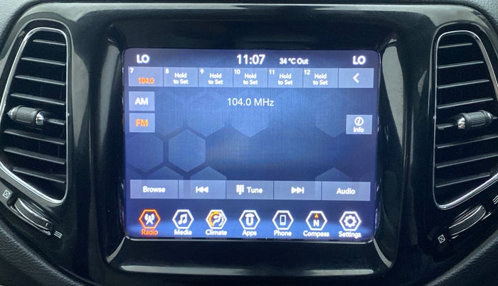 2020 Jeep Compass LIMITED PLUS 2.0 DIESEL 4X4 AT, Diesel, Automatic, 60,897 km, Infotainment System