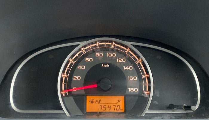 2013 Maruti Alto 800 VXI, Petrol, Manual, 75,470 km, Instrument cluster - Glass has scratches