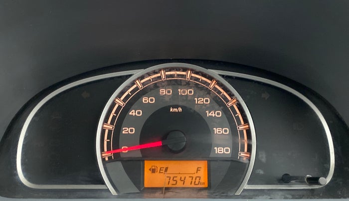 2013 Maruti Alto 800 VXI, Petrol, Manual, 75,470 km, Odometer Image